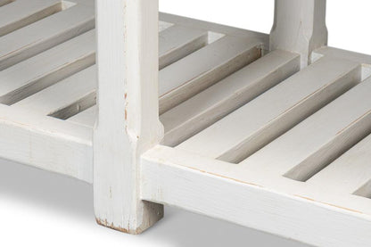 Tavolo consolle con pannello rialzato Lola