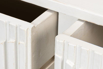 Tavolo consolle con pannello rialzato Lola