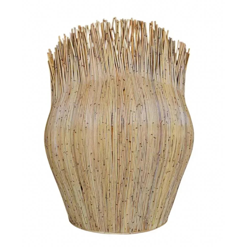 Sedia a botte in rattan Lolani