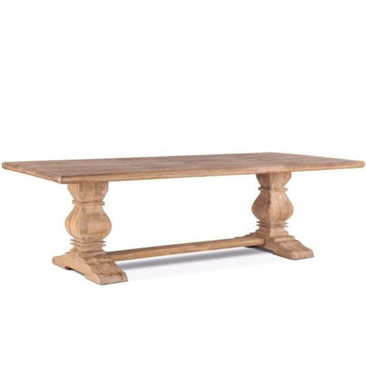 Tavolo da pranzo in rovere antico stile fattoria