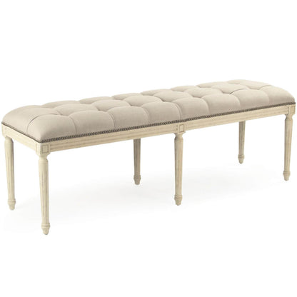 Panca Louis Tufted Off White