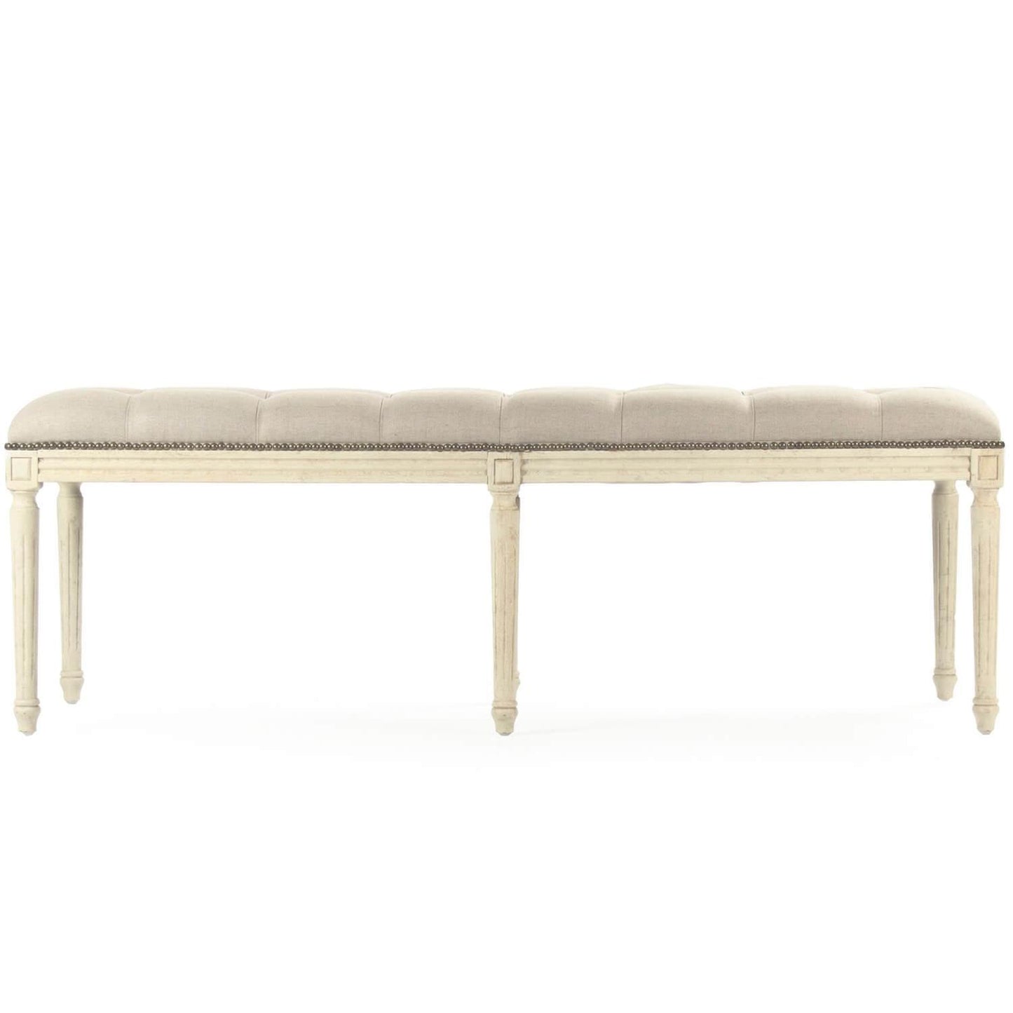 Panca Louis Tufted Off White