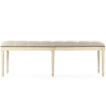 Panca Louis Tufted Off White