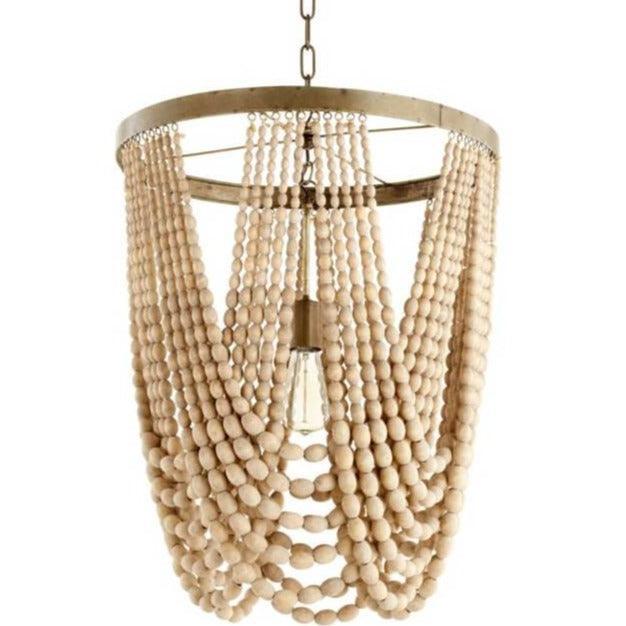 Ciondolo Luna Boho con perline