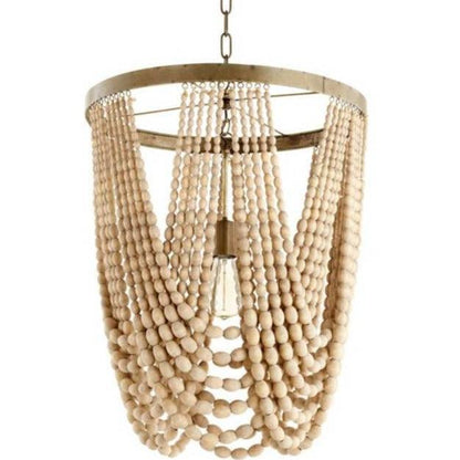 Ciondolo Luna Boho con perline