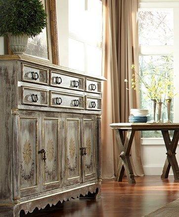Credenza dipinta Madeleine Provence