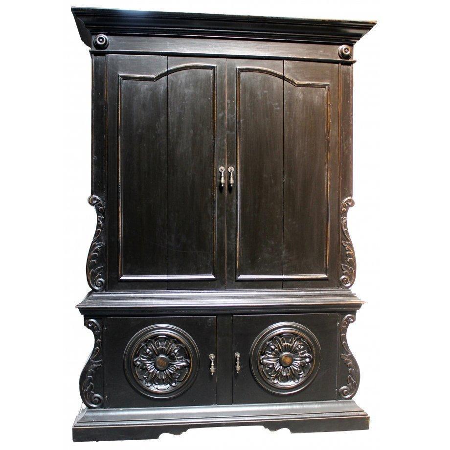 Majestic Black Solanas Armoire