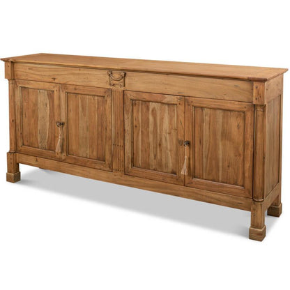 Credenza a 4 ante in legno di deriva Manor