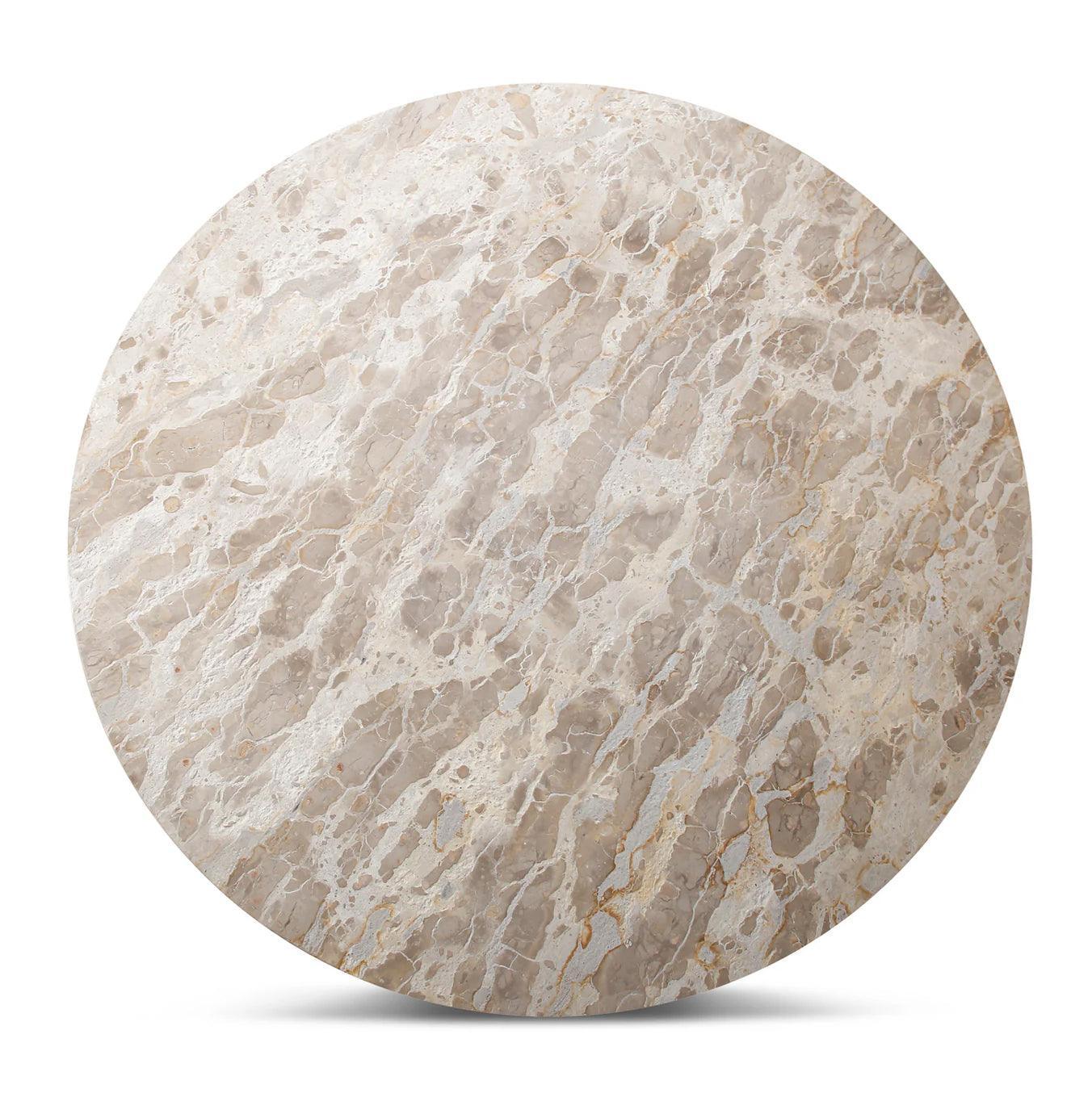 Tavolo da pranzo con piano in marmo Capri Island