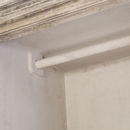 Mobiletto a nido d'ape con specchio