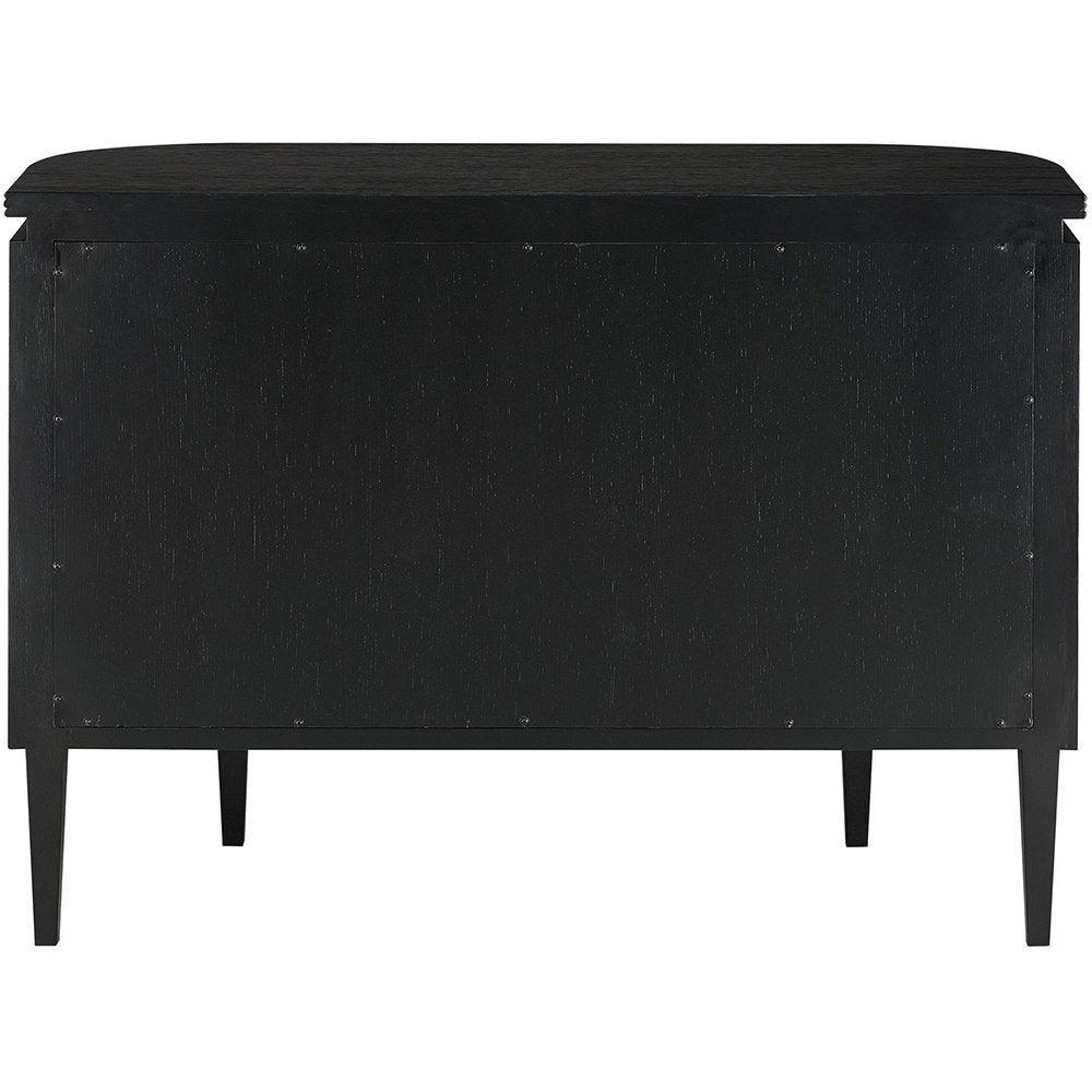 Credenza moderna Fleur Demilune in ottone