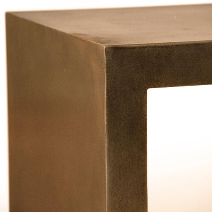 Consolle moderna parigina dorata