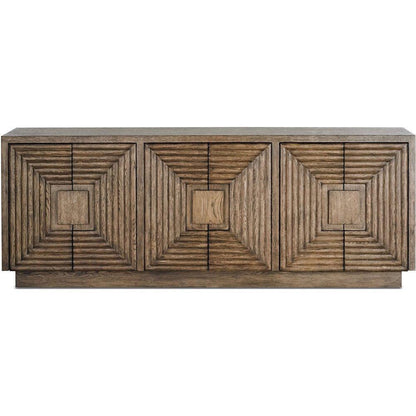 Credenza moderna a illusione