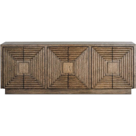 Credenza moderna a illusione