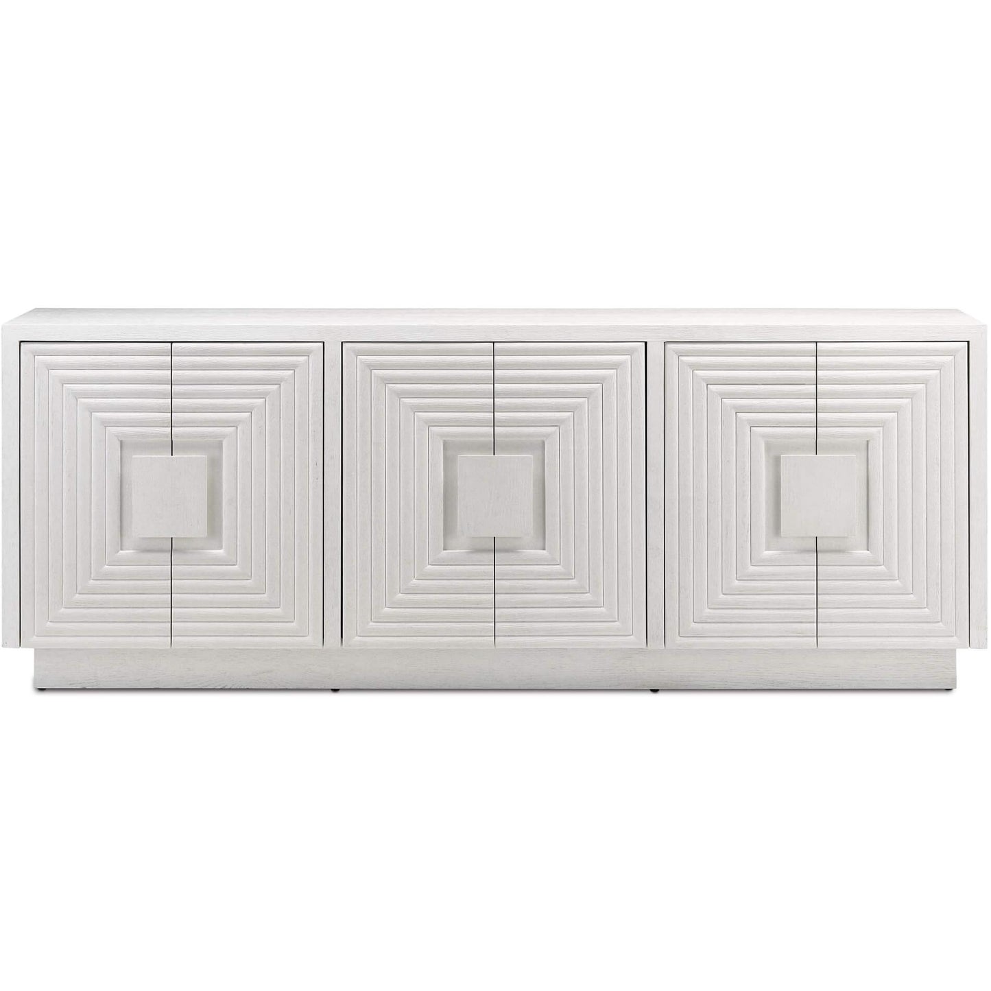 Credenza bianca Illusion moderna