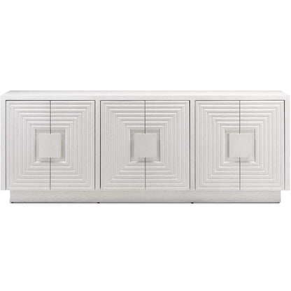 Credenza bianca Illusion moderna