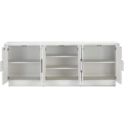 Credenza bianca Illusion moderna