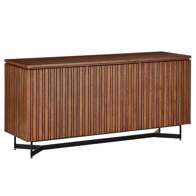 Credenza moderna a coste Morel Brown