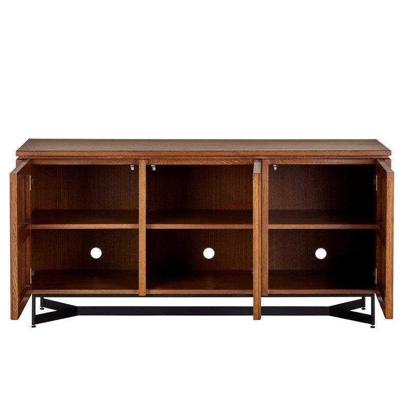Credenza moderna a coste Morel Brown