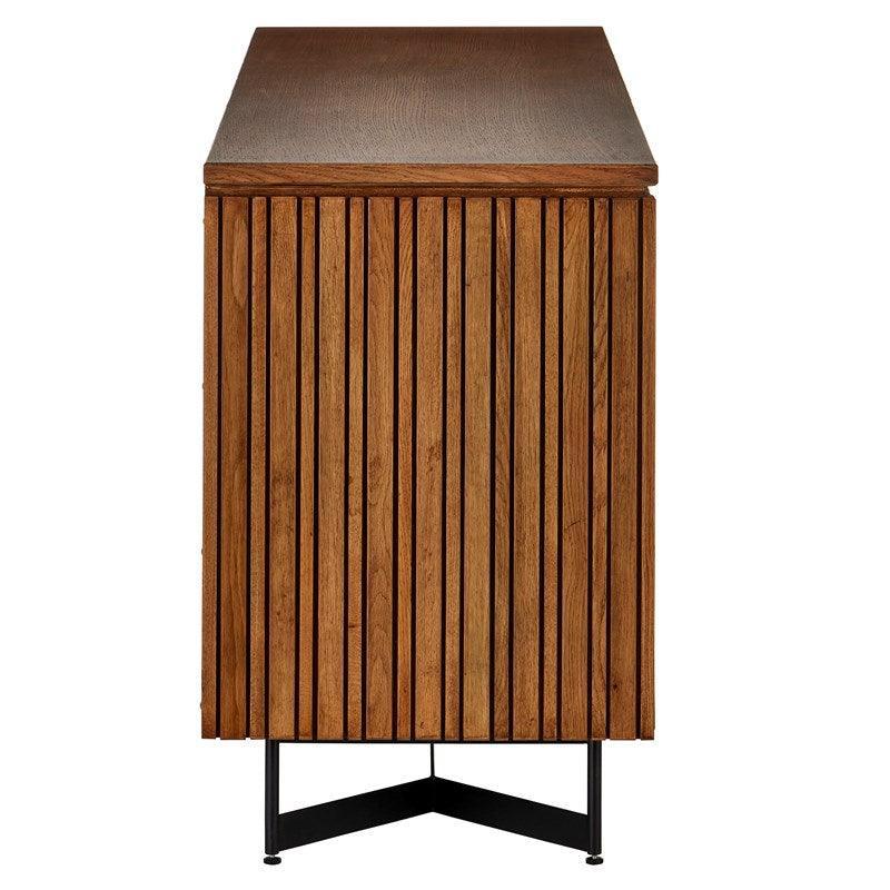 Credenza moderna a coste Morel Brown