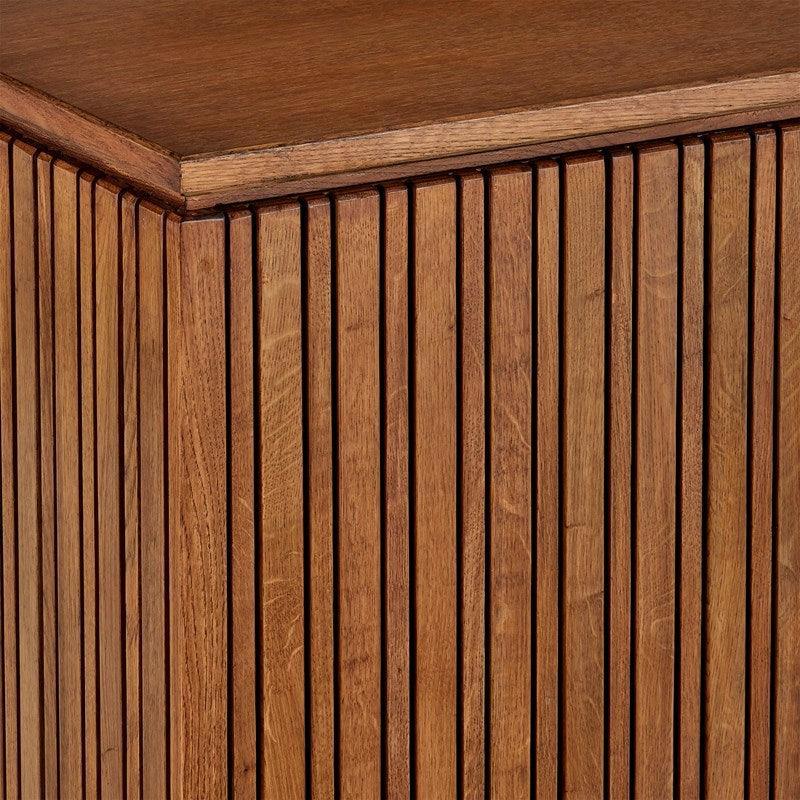 Credenza moderna a coste Morel Brown