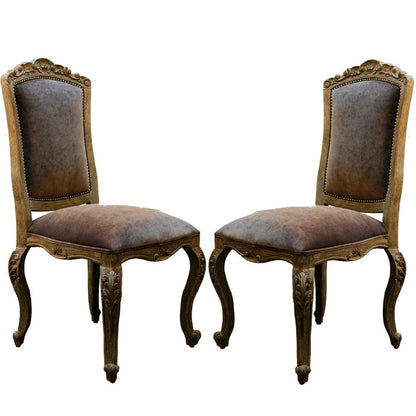 Sedia da pranzo in velluto Nantes