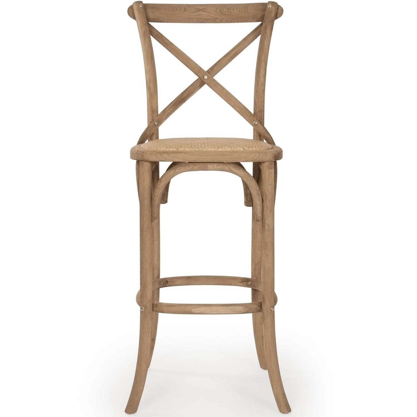 Sgabello da bar parigino in rovere naturale