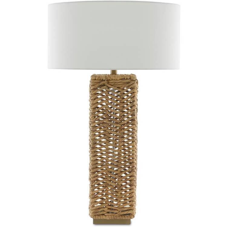 Lampada in corda naturale