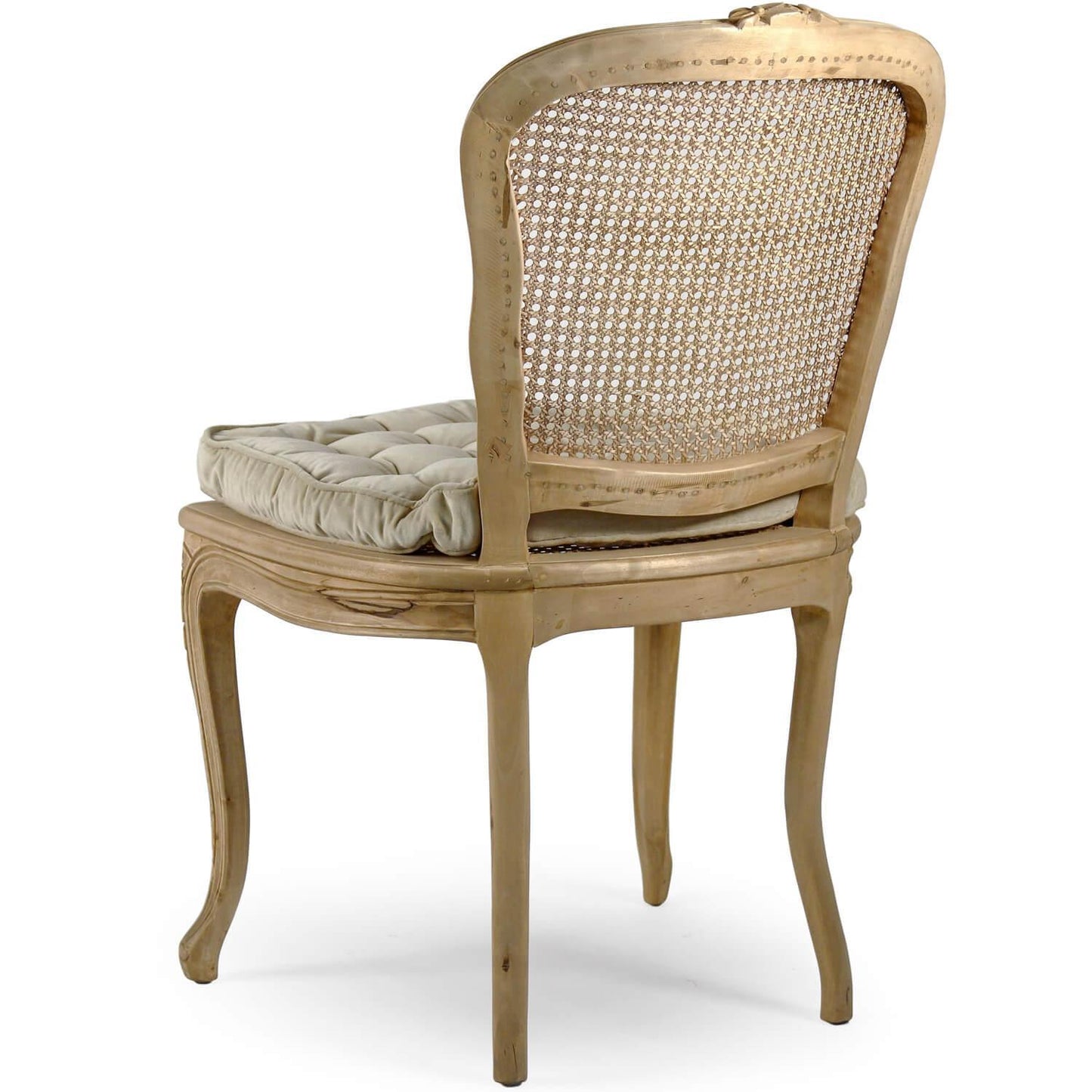 Sedie da pranzo con schienale in canna di rovere - Coppia