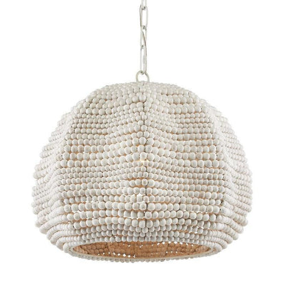 Ciondolo con perline bianche Octavia