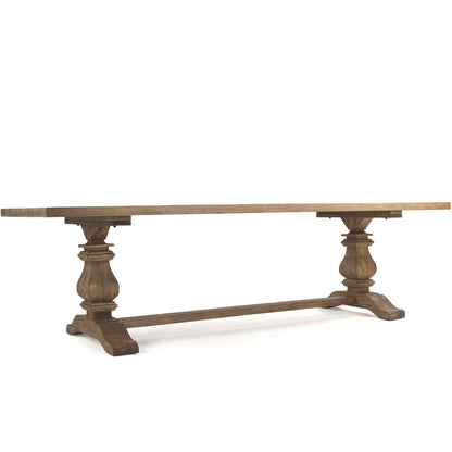 Tavolo da pranzo con cavalletto in stile provenzale antico