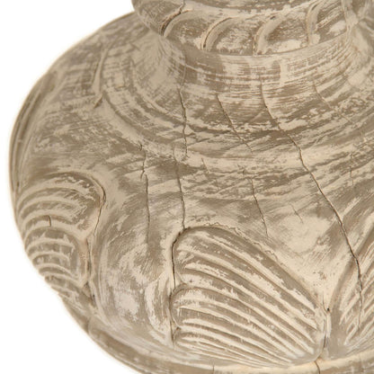 Urna in legno color crema del Vecchio Mondo