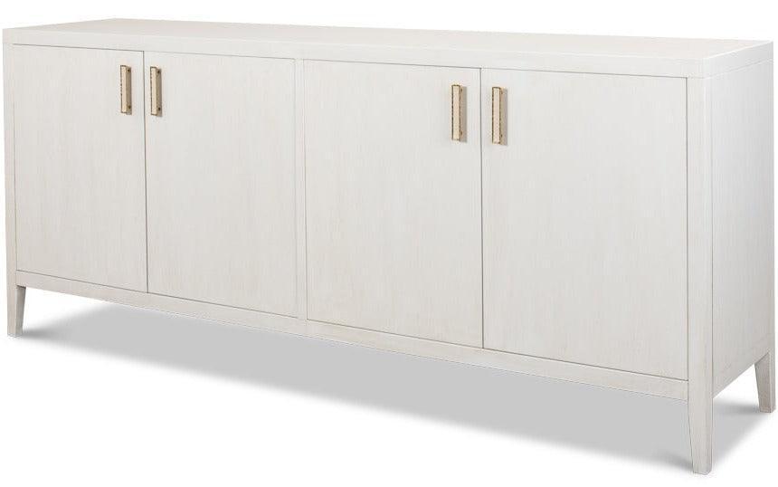 Buffet bianco parigino a quattro porte