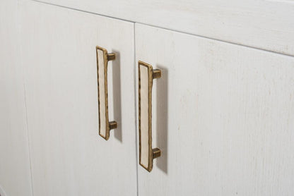 Buffet bianco parigino a quattro porte