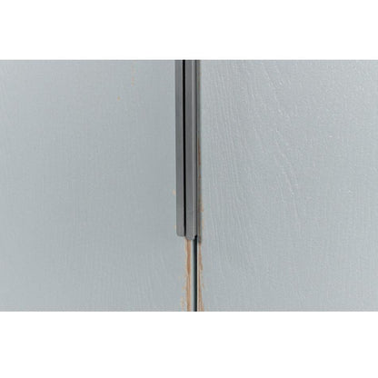 Credenza a 2 ante blu patinato