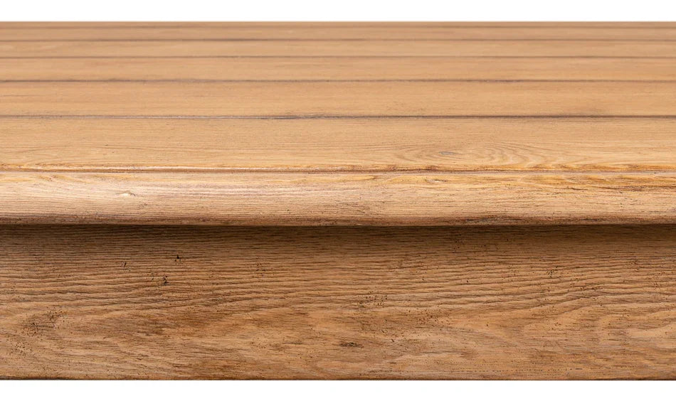 Tavolo da pranzo in legno di castagno invecchiato