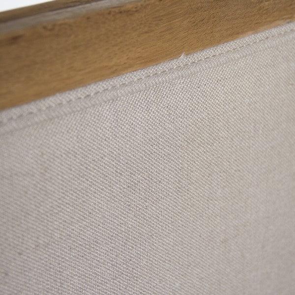 Divano Louis in lino di peluche