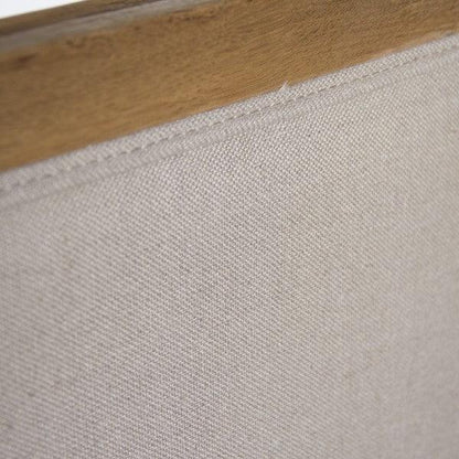 Divano Louis in lino di peluche