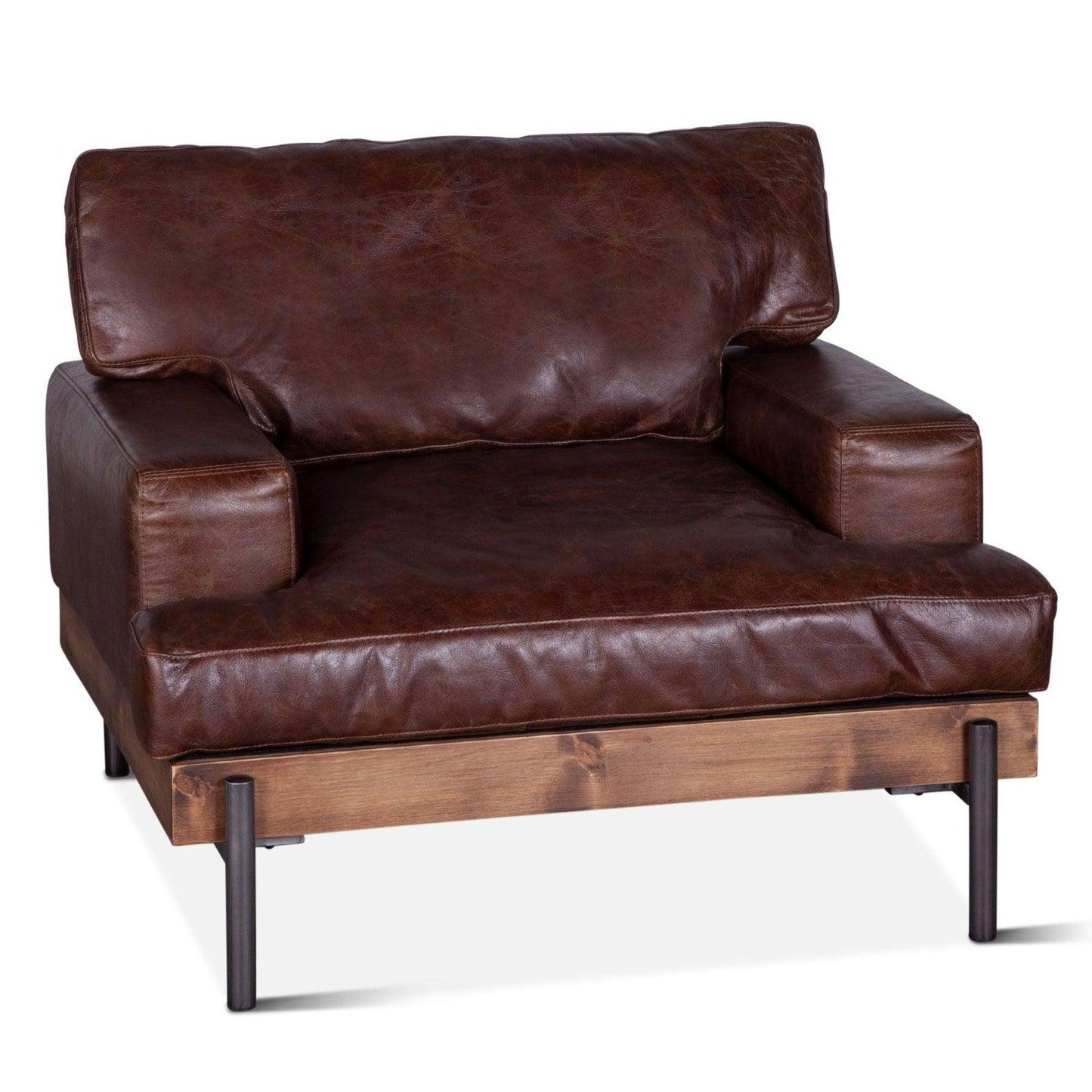 Poltrona Portofino Industrial Brown