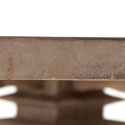 Tavolo da pranzo rotondo con piedistallo in stile provenzale