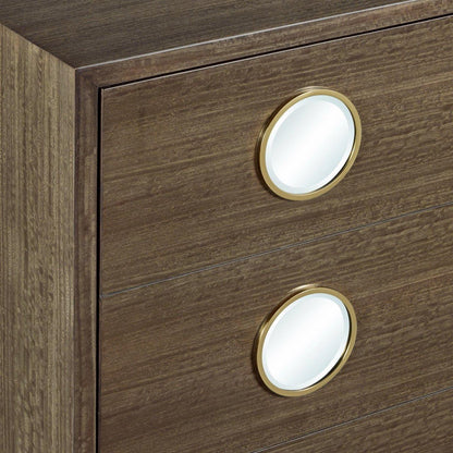 Credenza a 3 ante marrone fulvo