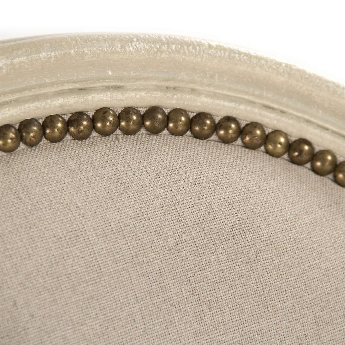 Sedie laterali con medaglione e schienale rotondo