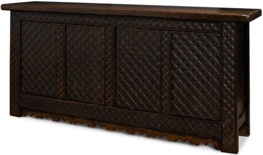 Credenza a 4 ante Royal Black Manor