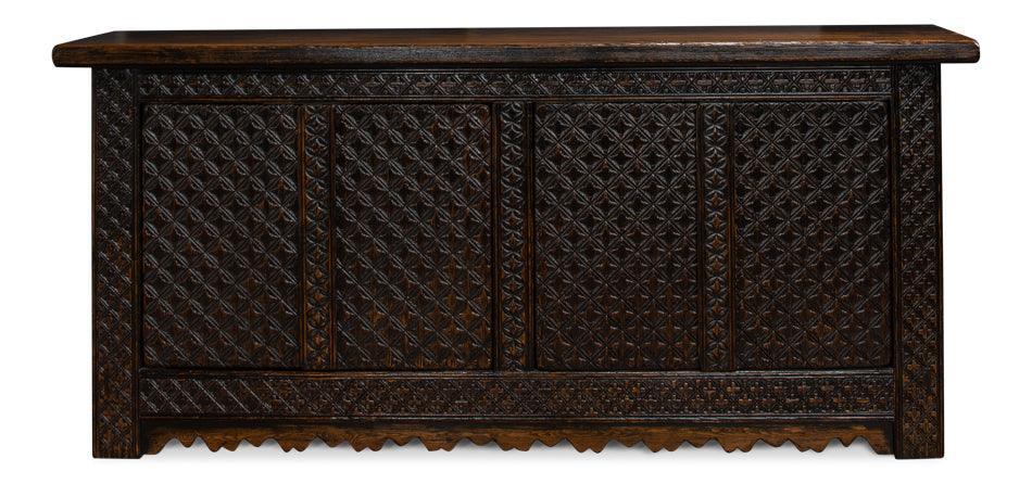 Credenza a 4 ante Royal Black Manor
