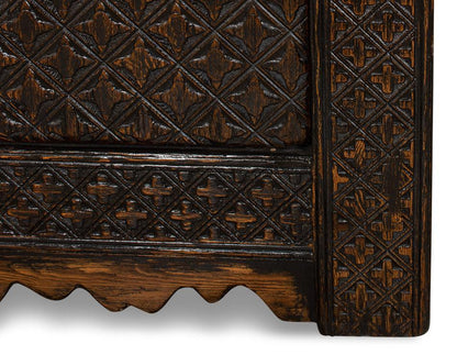 Credenza a 4 ante Royal Black Manor