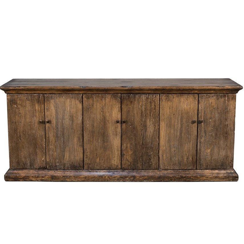 Credenza rustica in olmo provinciale