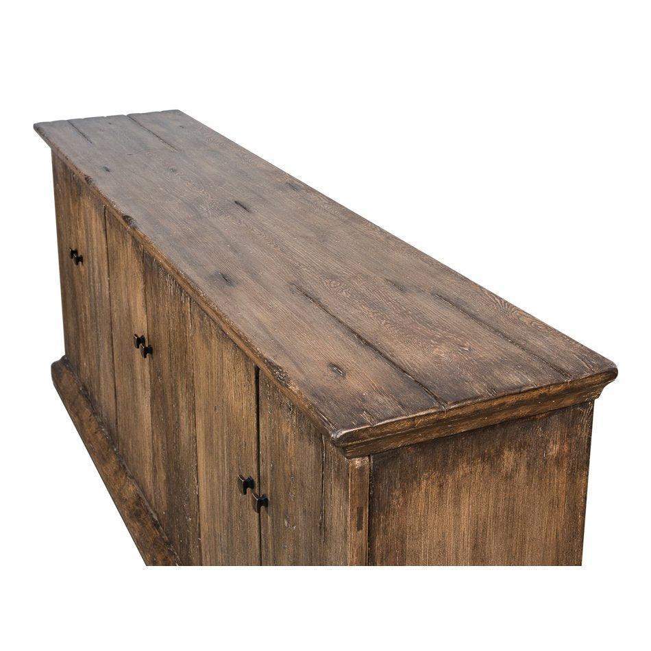 Credenza rustica in olmo provinciale
