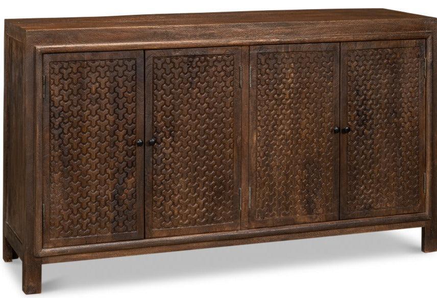 Baule rustico in armatura francese