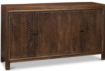 Baule rustico in armatura francese