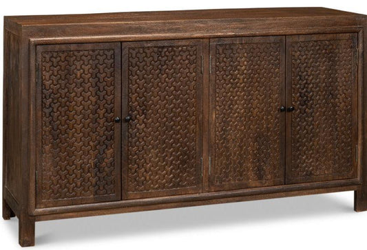 Baule rustico in armatura francese